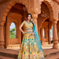 Mustard Yellow Lehenga Set for Women | 3-Piece Ghaghra, Choli & Dupatta with Traditional Work | Wedding & Festive Wear