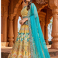 Mustard Yellow Lehenga Set for Women | 3-Piece Ghaghra, Choli & Dupatta with Traditional Work | Wedding & Festive Wear