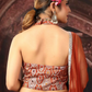 Indo-Western Backless Lehenga Set with Embroidered Tassel Choli & Flared Palazzo