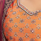 Printed Jaipuri Indo-Western Lehenga Set with Sleeveless Worked Blouse and Matching Dupatta