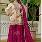 Women’s Kurta Sharara Set with Dupatta | Festive Wedding & Party Wear